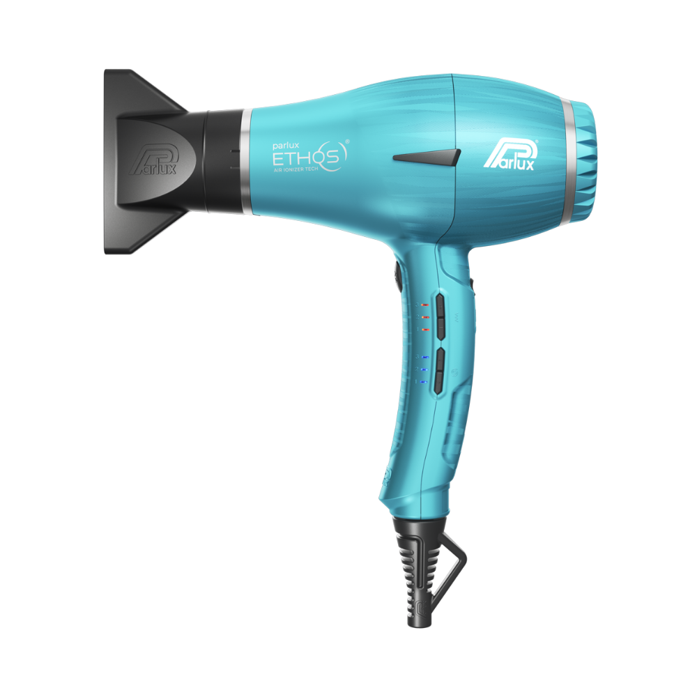 Pack Secadora Parlux Ethos Galaxy Blue con Difusor Profesional Digital 2300W Salón