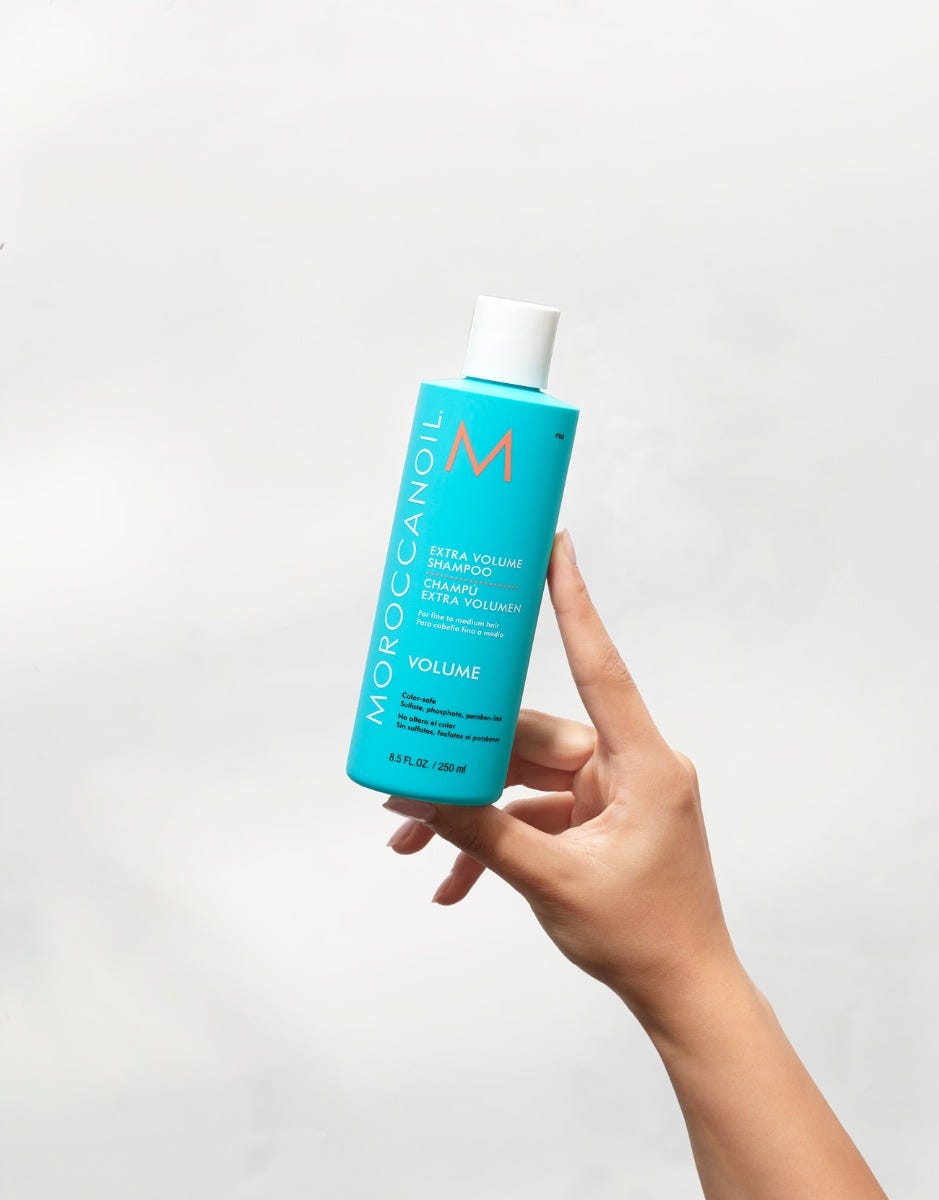 Kit Volumen Moroccanoil con aceite de argán para cabello profesional