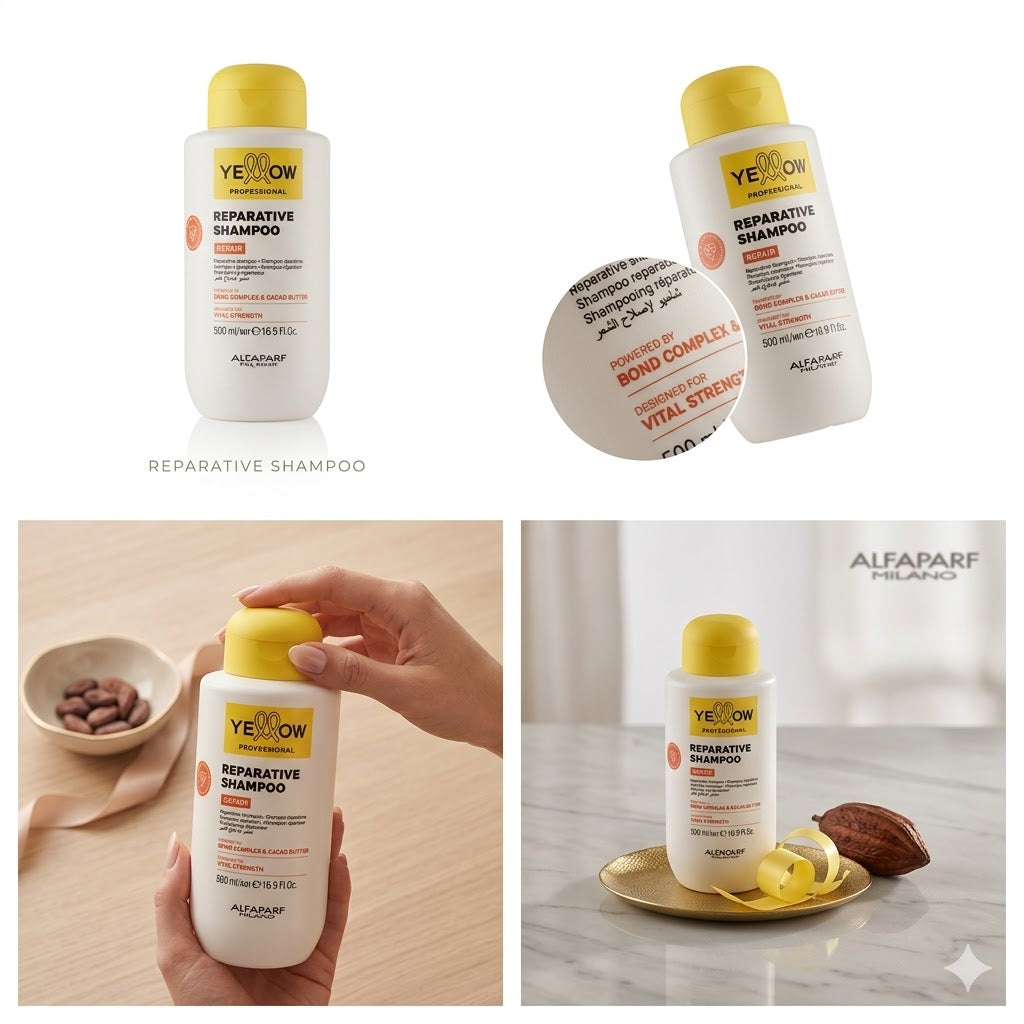 Shampoo Yellow Repair – Cabello Dañado 500ml