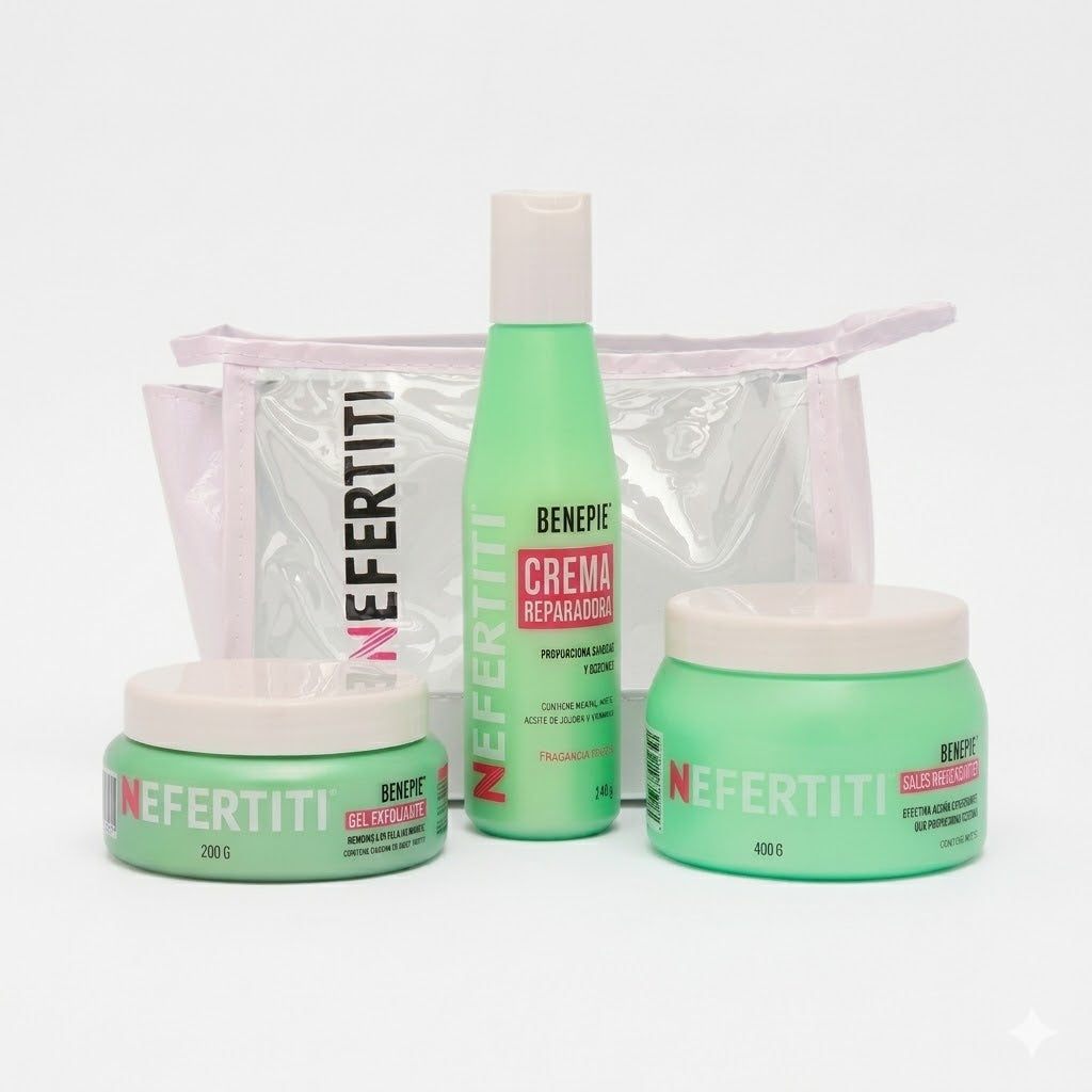 NEFERTITI KIT BENEPIE P/ CUIDADO DE PIES