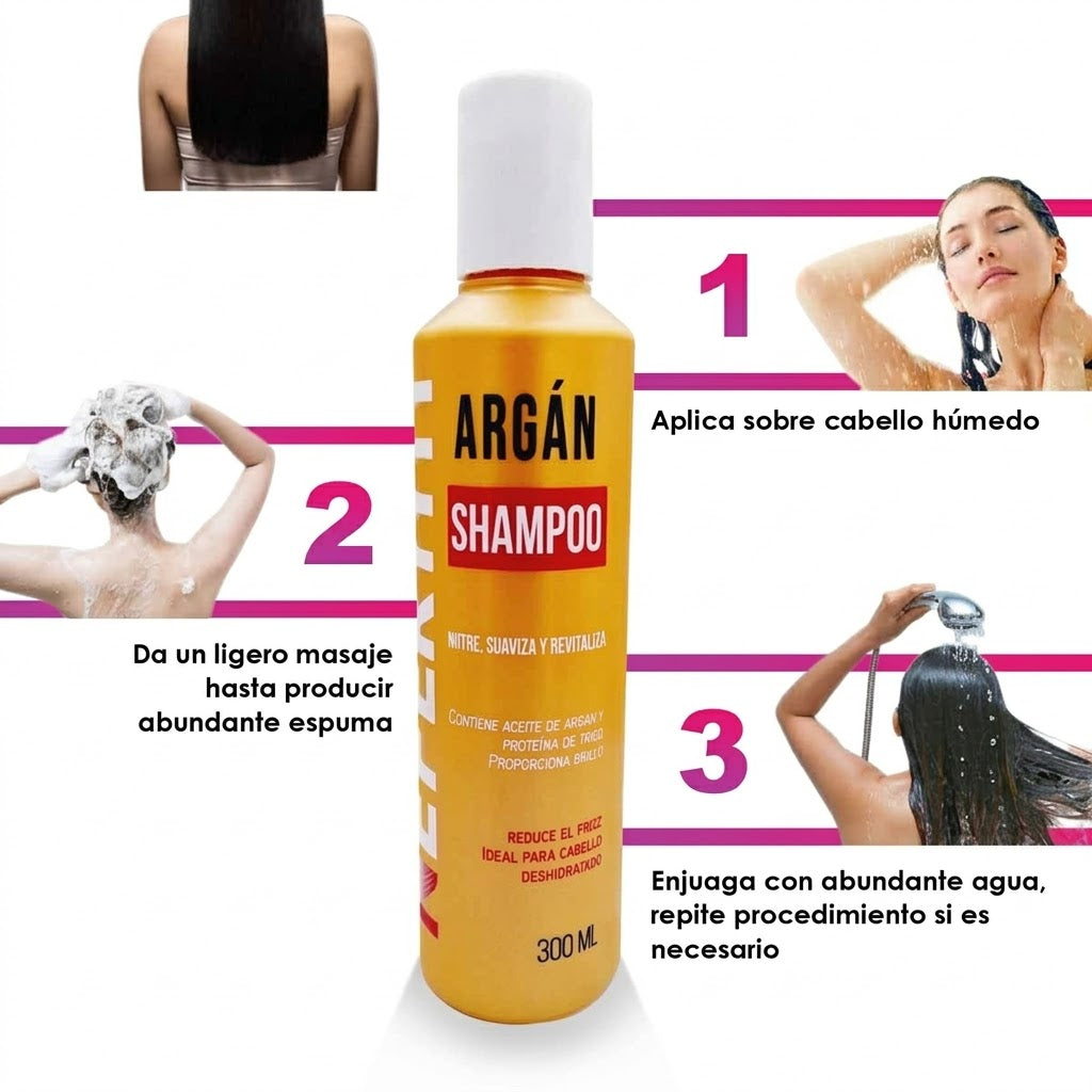 NEFERTITI SHAMPOO ARGAN 300 ML