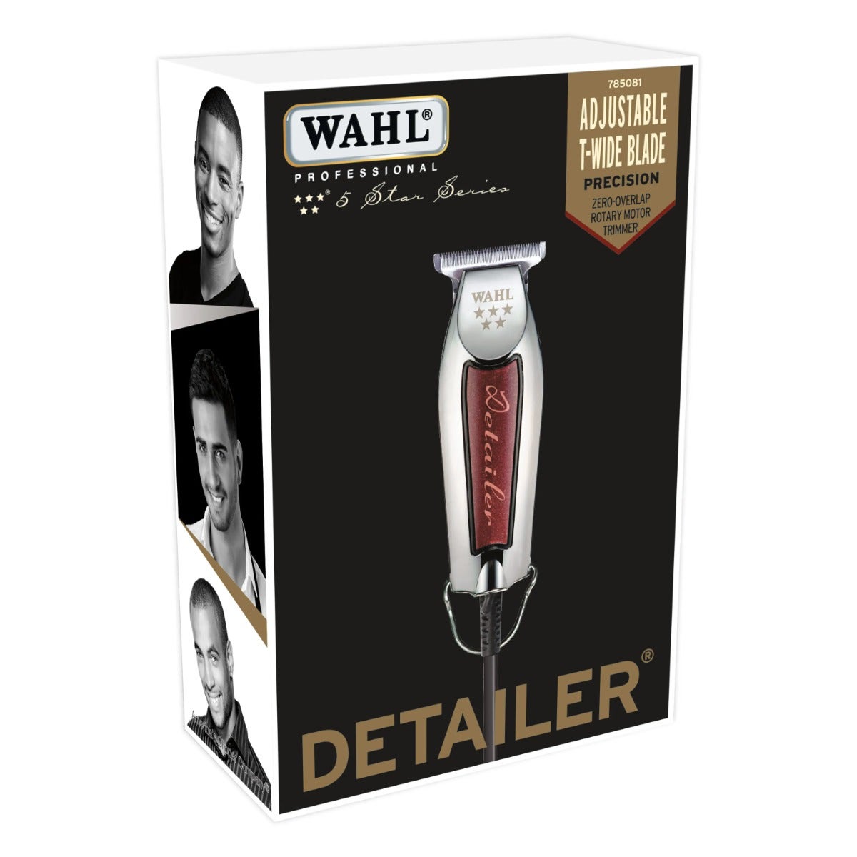 Trimmer Wahl 5 Star Detailer Alámbrico Profesional Barber Cuchilla T-Wide