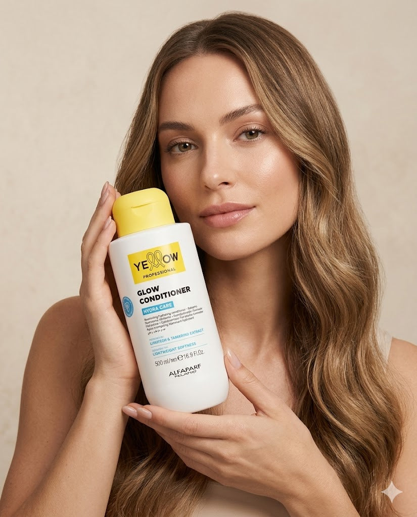 Acondicionador Yellow Glow Hydra Care – Hidratación 500ml