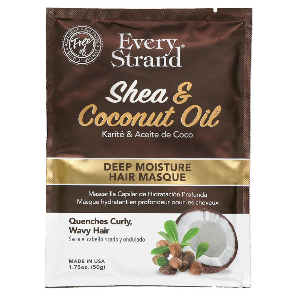 Mascarilla Every Strand Shea & Coconut Oil 50 g – Sobre Hidratación Profunda