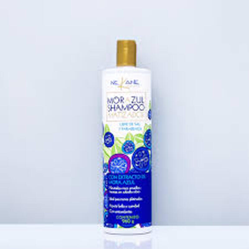 NEKANE SHAMPOO MORA AZUL MATIZADOR 300 ML/G