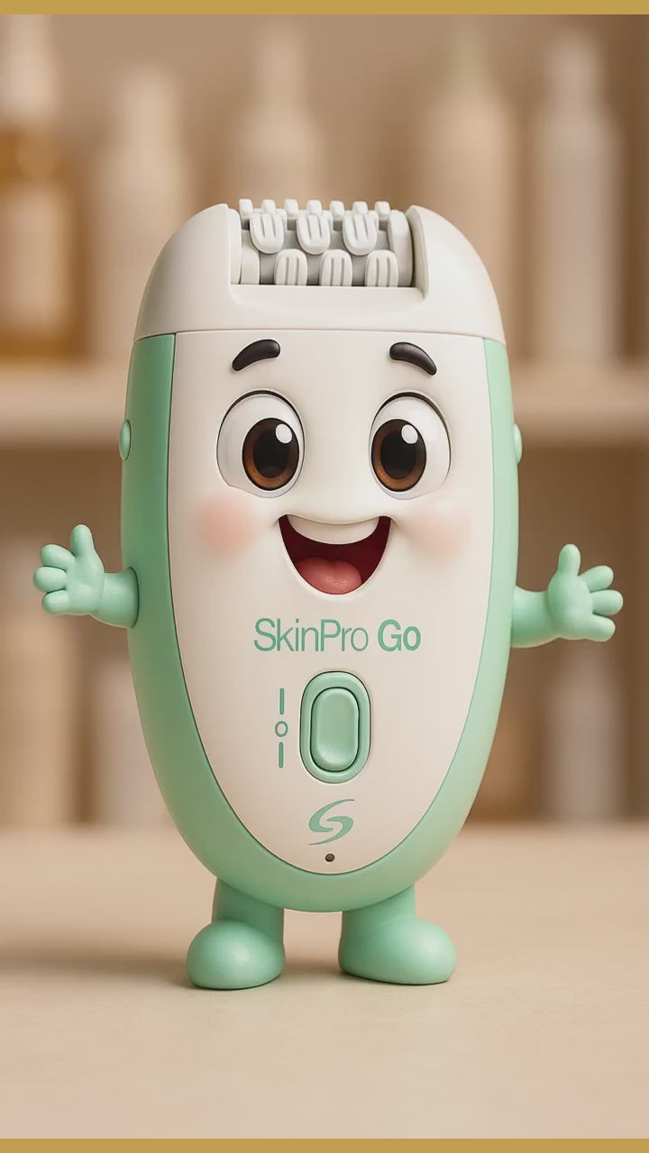 Video depiladora-gama-skinpro-go-plus-depilacion-precisa-con-accesorios-para-zonas-sensibles