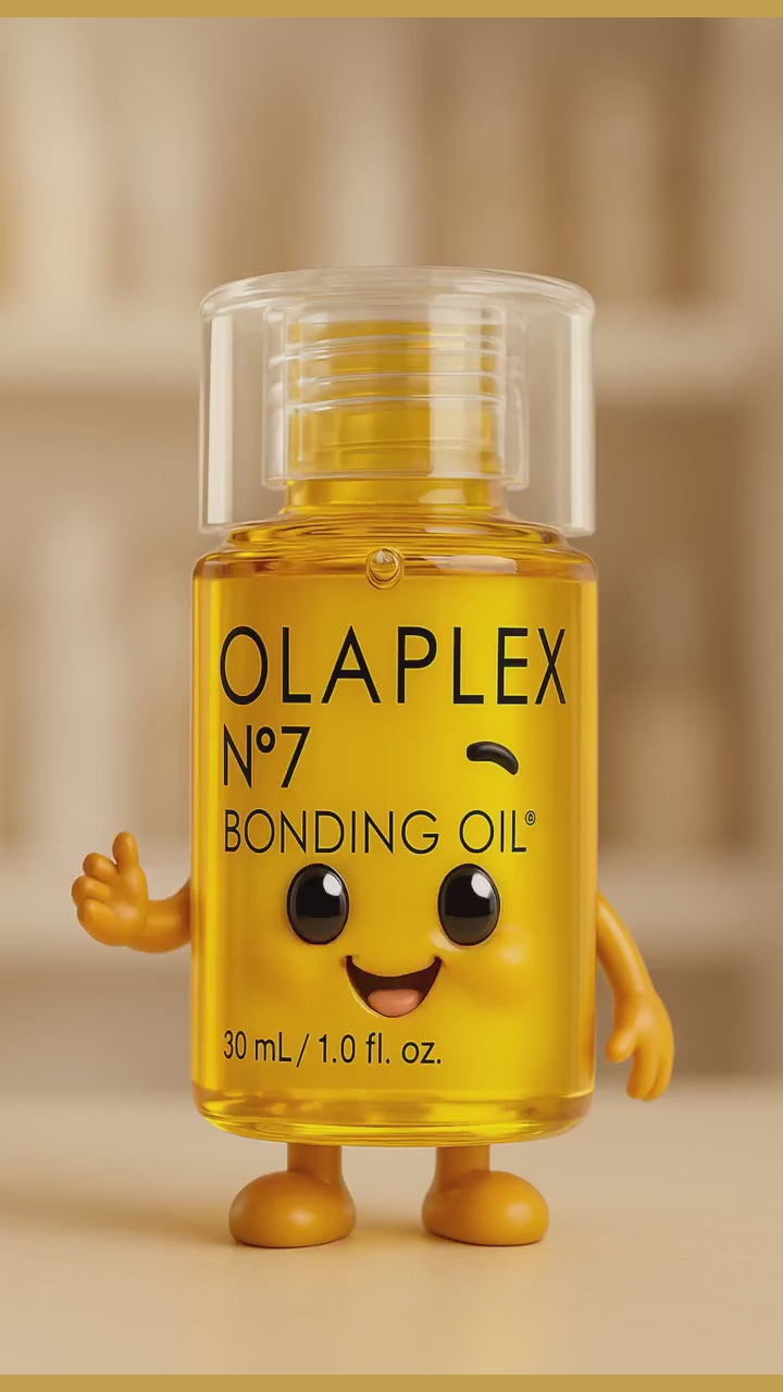 Video olaplex-no-7-bonding-oil-30-ml-aceite-reparador-y-protector-termico