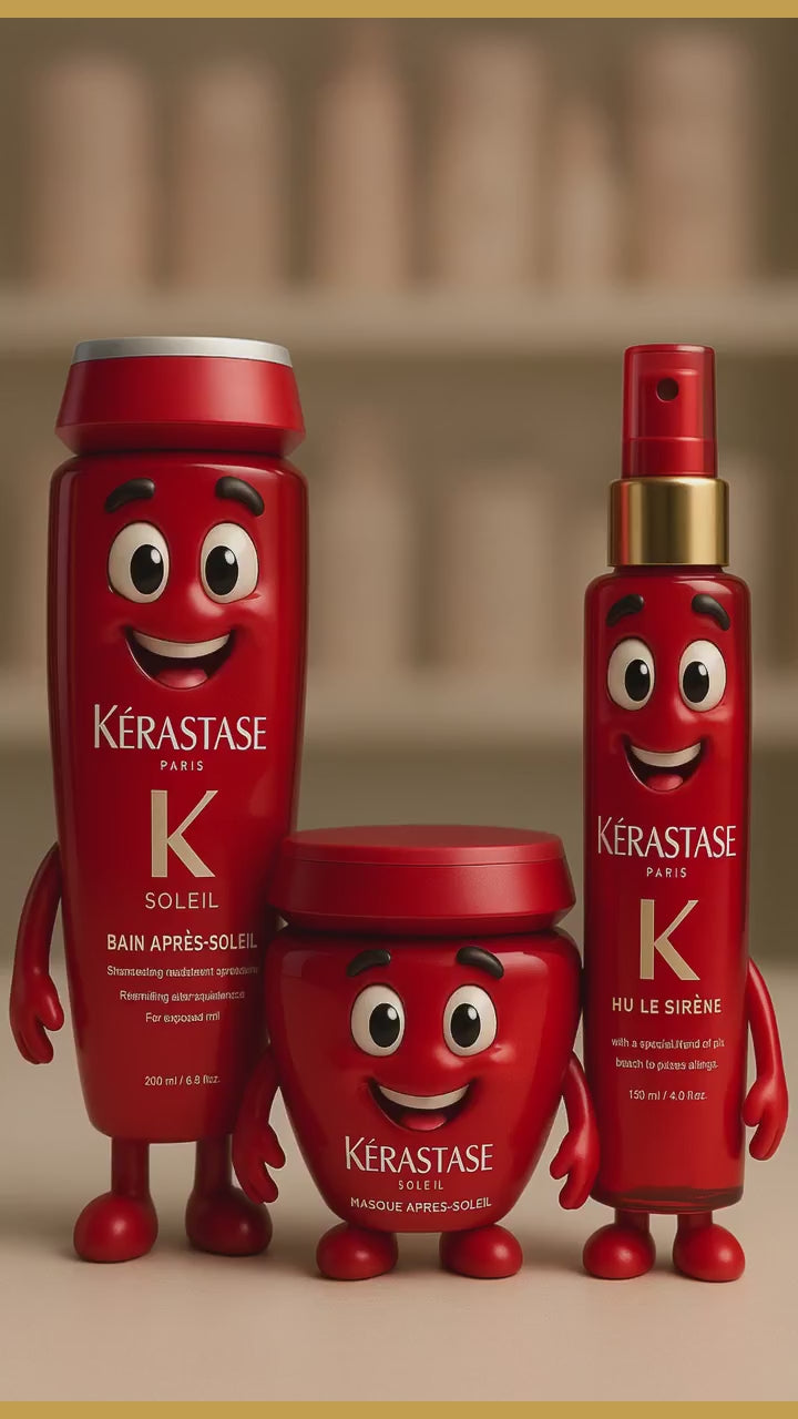 Video kit-kerastase-soleil-verano-shampoo-mascarilla-huile-sirene