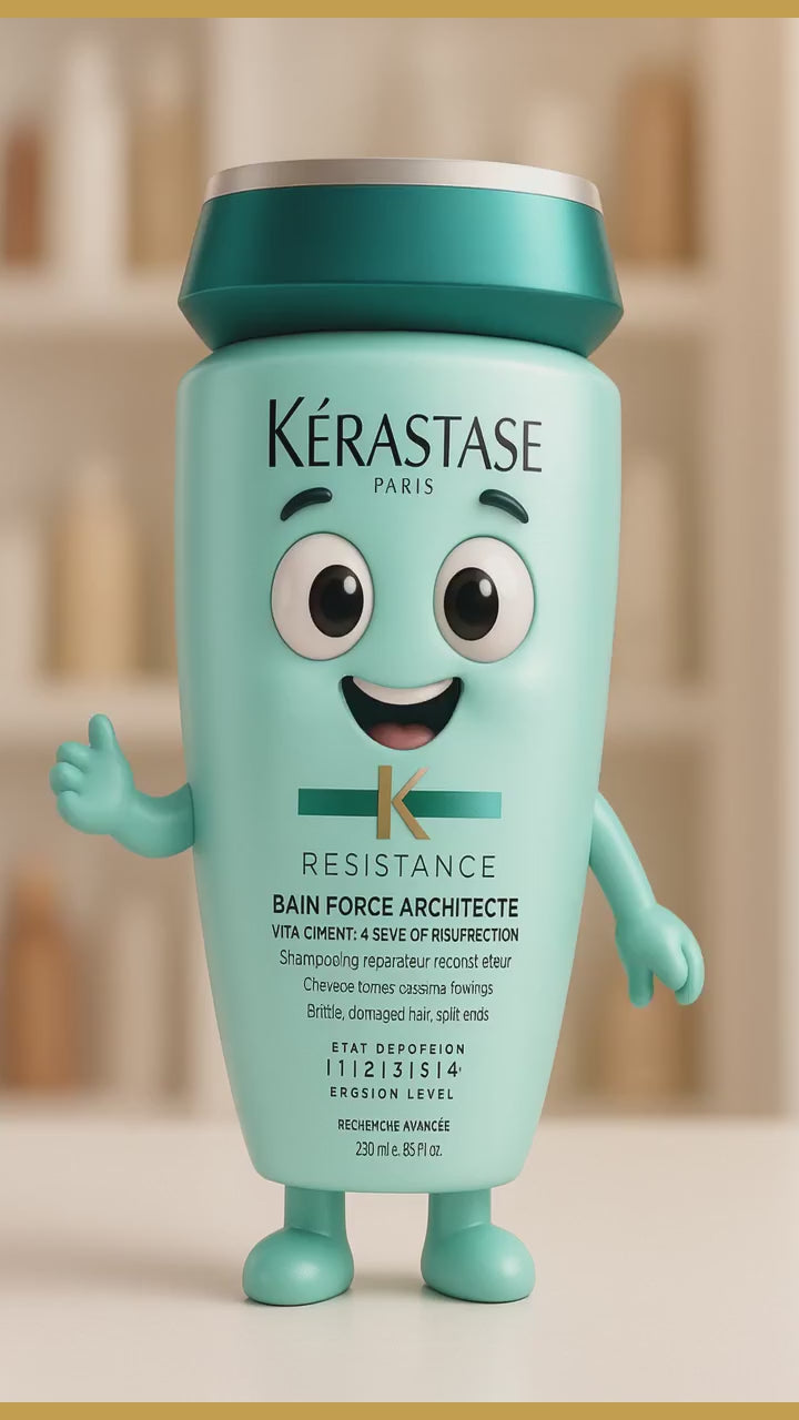 Video shampoo-kerastase-resistance-bain-force-architecte-250-ml
