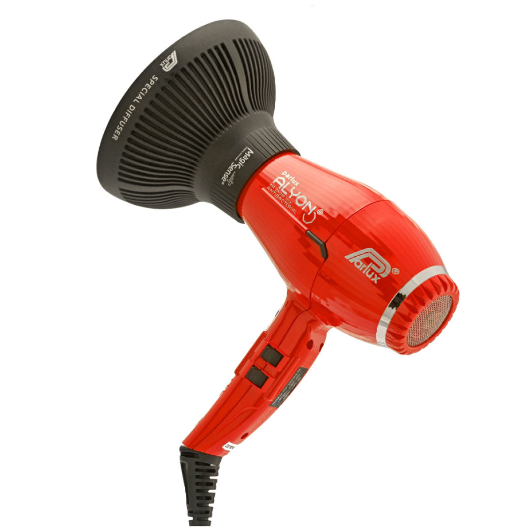 Pack Secadora Parlux Alyon Red con Difusor Profesional Salón Iónica 2250W