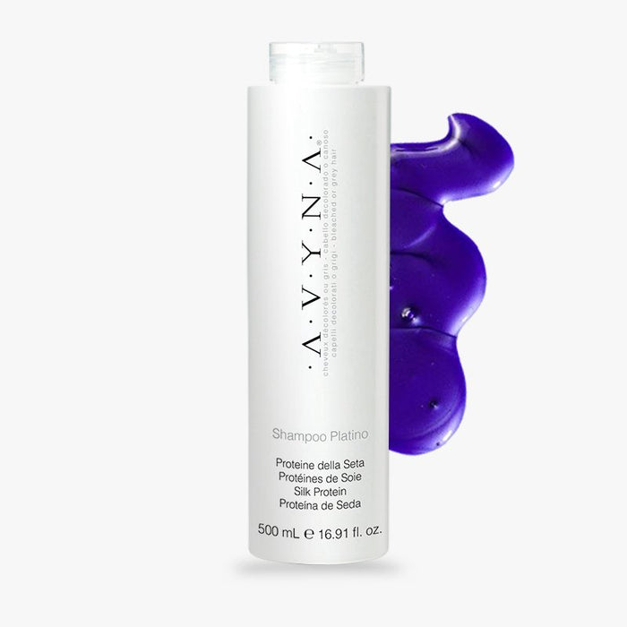 Shampoo Avyna Platino – Matizador Rubios 500ml