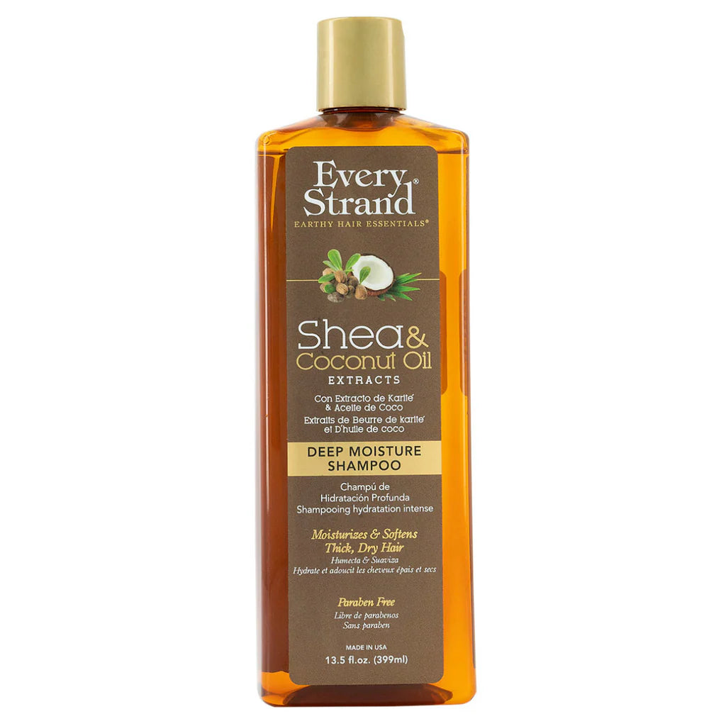 Shampoo Every Strand Shea & Coconut Oil 399 ml – Hidratación Profunda Cabello Seco