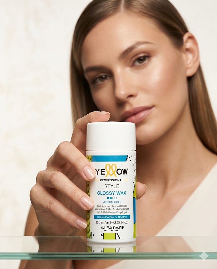 Cera Yellow Style Glossy – Fijación con Brillo 100ml