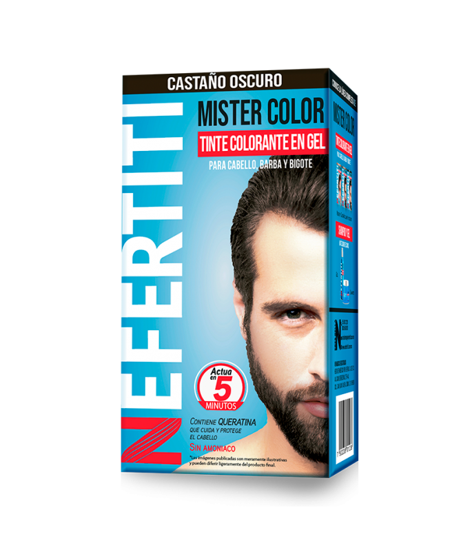 KIT MISTER COLOR CASTAÑO OSCURO 30 ML C/U