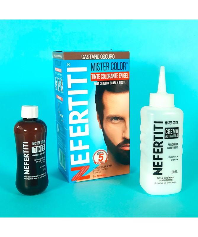 KIT MISTER COLOR CASTAÑO OSCURO 30 ML C/U