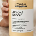 Shampoo L'Oréal Absolut Repair – Reparación Cabello Dañado 500 ml