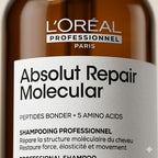 Shampoo L'Oréal Absolut Repair Molecular – Reconstrucción del Cabello Dañado 500 ml