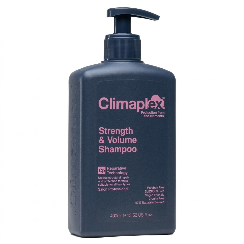 Shampoo Climaplex Fuerza y Volumen 400 ml – Fortalecedor Cabello Fino