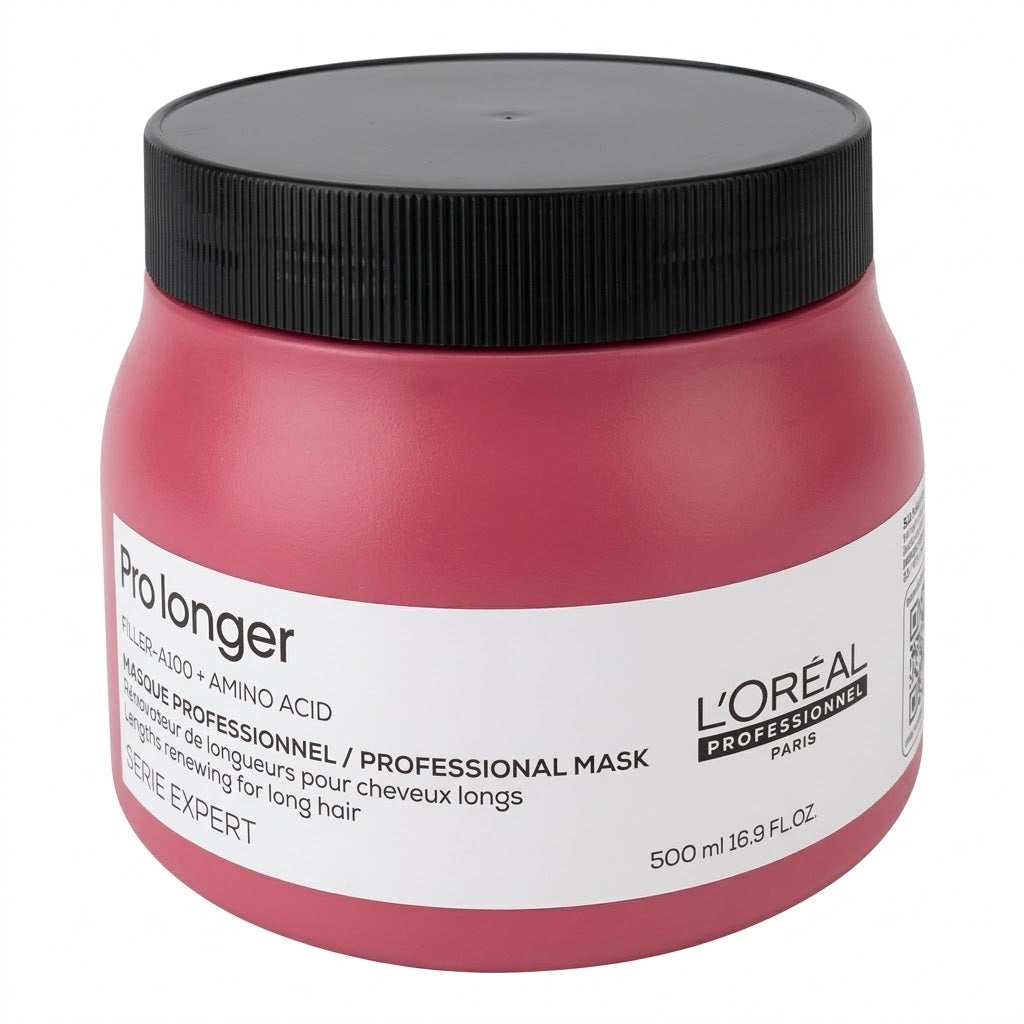 Mascarilla L'Oréal Pro Longer – Renueva Puntas y Densidad 500 ml