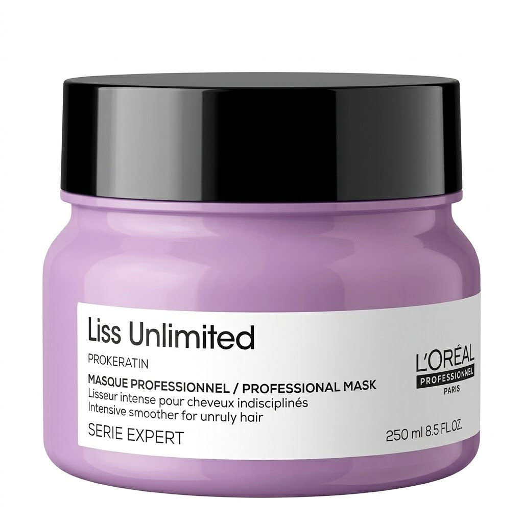 Mascarilla L'Oréal Liss Unlimited Prokeratin – Alisado y Control de Frizz 250 ml