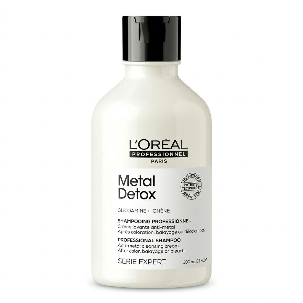 Shampoo L'Oréal Serie Expert Metal Detox – Anti-Metales para Cabello Teñido 300 ml