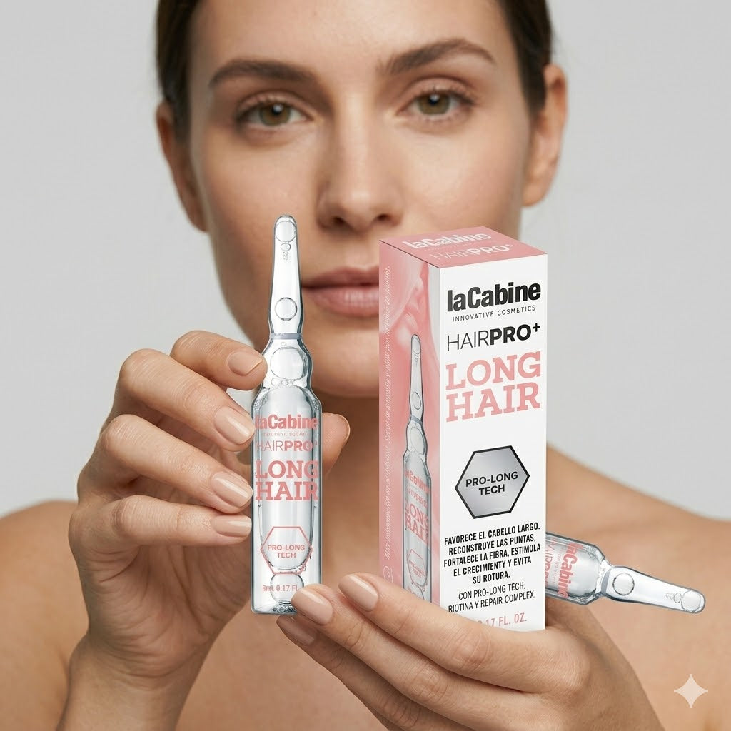 Ampolleta La Cabine Long Hair 5 ml – Fortalece y Estimula Crecimiento