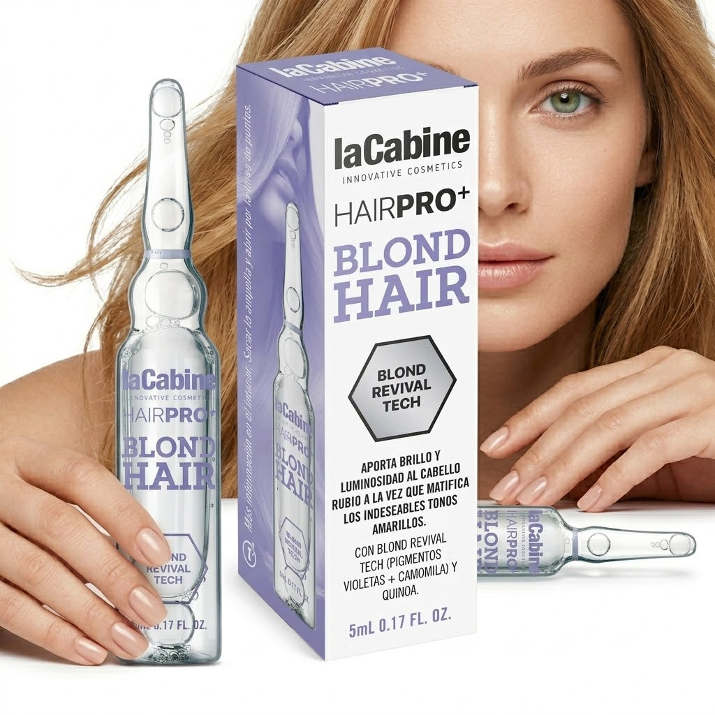 Ampolleta La Cabine Blond Hair 5 ml – Matizador Violeta Cabello Rubio