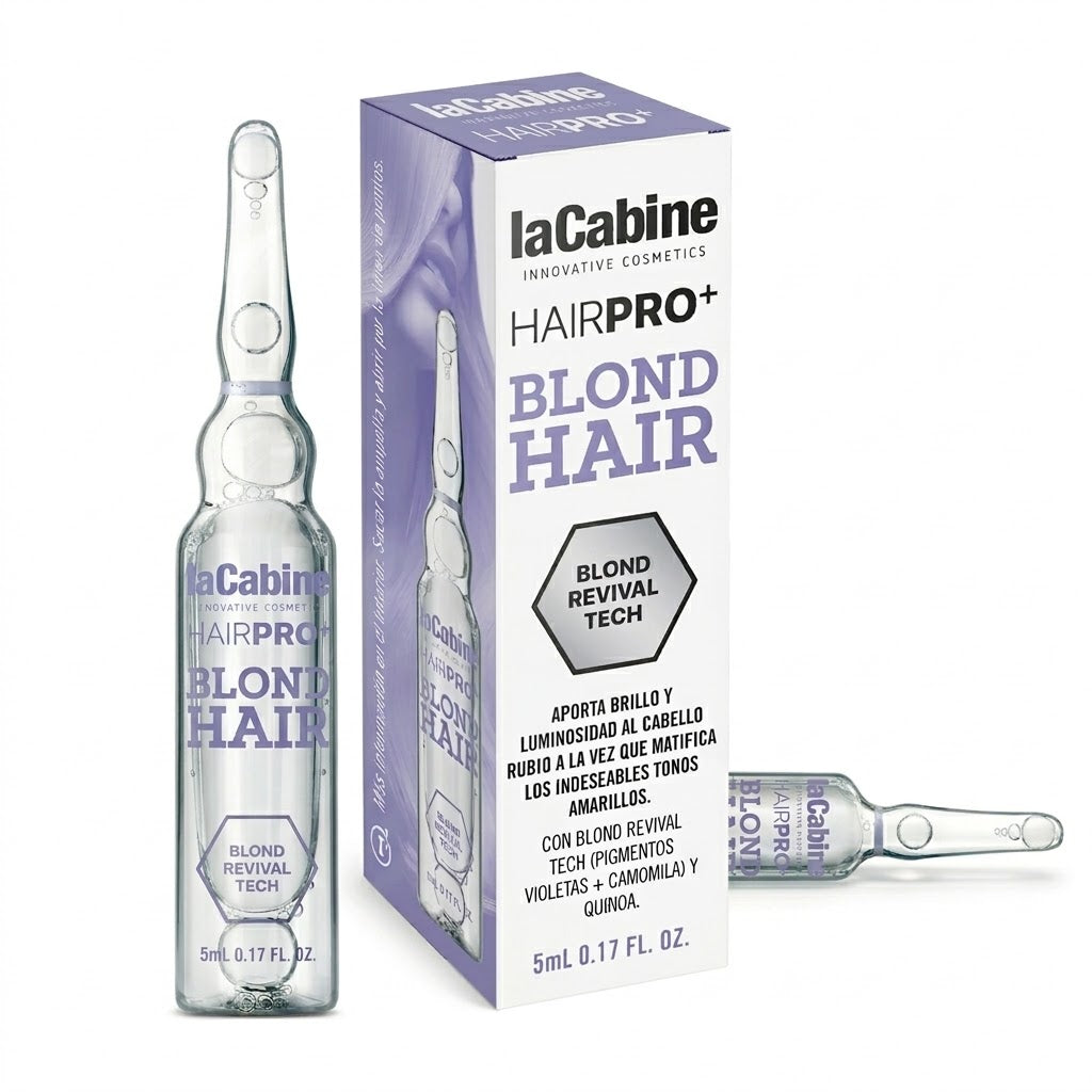 Ampolleta La Cabine Blond Hair 5 ml – Matizador Violeta Cabello Rubio