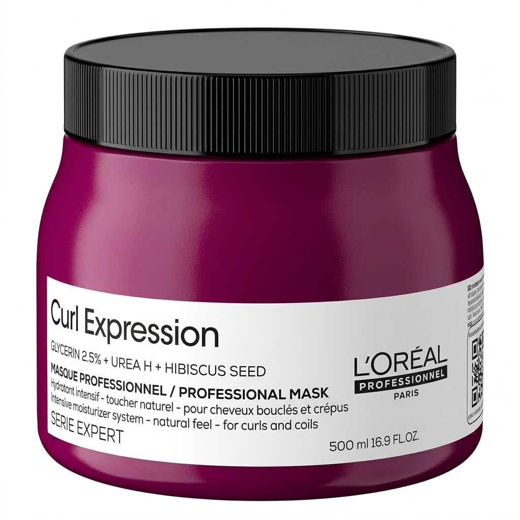 Mascarilla L'Oréal Curl Expression – Hidratación Profunda para Rizos 500 ml