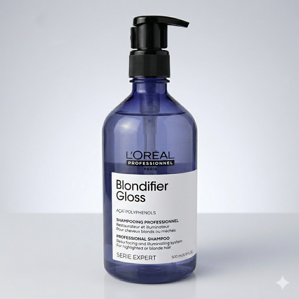 Shampoo L'Oréal Blondifier Gloss – Iluminador para Cabello Rubio 500 ml