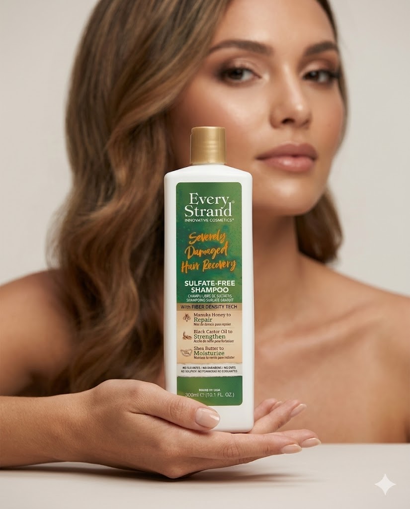Shampoo Every Strand Severely Damaged Hair Recovery 399 ml – Reconstructor Sin Sulfatos