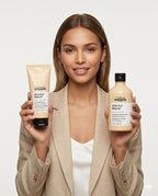 Duo L'Oréal Absolut Repair Protein + Gold Quinoa – Shampoo y Acondicionador Reparador