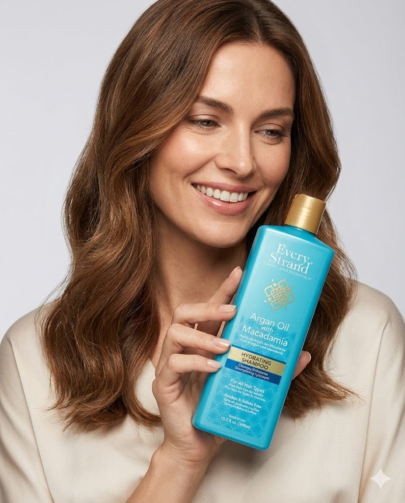 Acondicionador Every Strand Argan Oil & Macadamia 399 ml – Hidratante Reparador