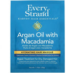 Mascarilla Every Strand Argan Oil & Macadamia 50 g – Sobre Reparador Cabello Dañado