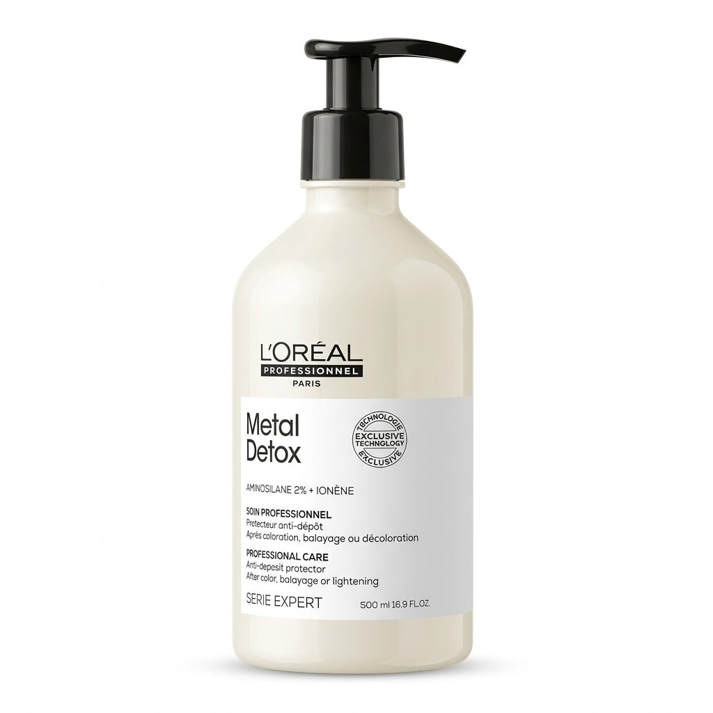 Tratamiento L'Oréal Metal Detox Aminosilane – Anti-Metales Profesional 500 ml