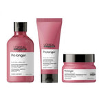 Trio L'Oréal Pro Longer Filler-A100 + Amino Acid – Shampoo, Acondicionador y Mascarilla Cabello Largo