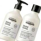 Duo L'Oréal Metal Detox Glicoamine + Ionène – Shampoo y Tratamiento Anti-Metales