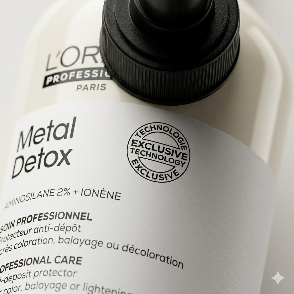 Tratamiento L'Oréal Metal Detox Aminosilane – Anti-Metales Profesional 500 ml