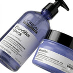 Duo L'Oréal Blondifier Gloss Açaí – Shampoo y Mascarilla Iluminador Cabello Rubio 500 ml + 250 ml
