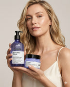 Duo L'Oréal Blondifier Gloss Açaí – Shampoo y Mascarilla Iluminador Cabello Rubio 500 ml + 250 ml