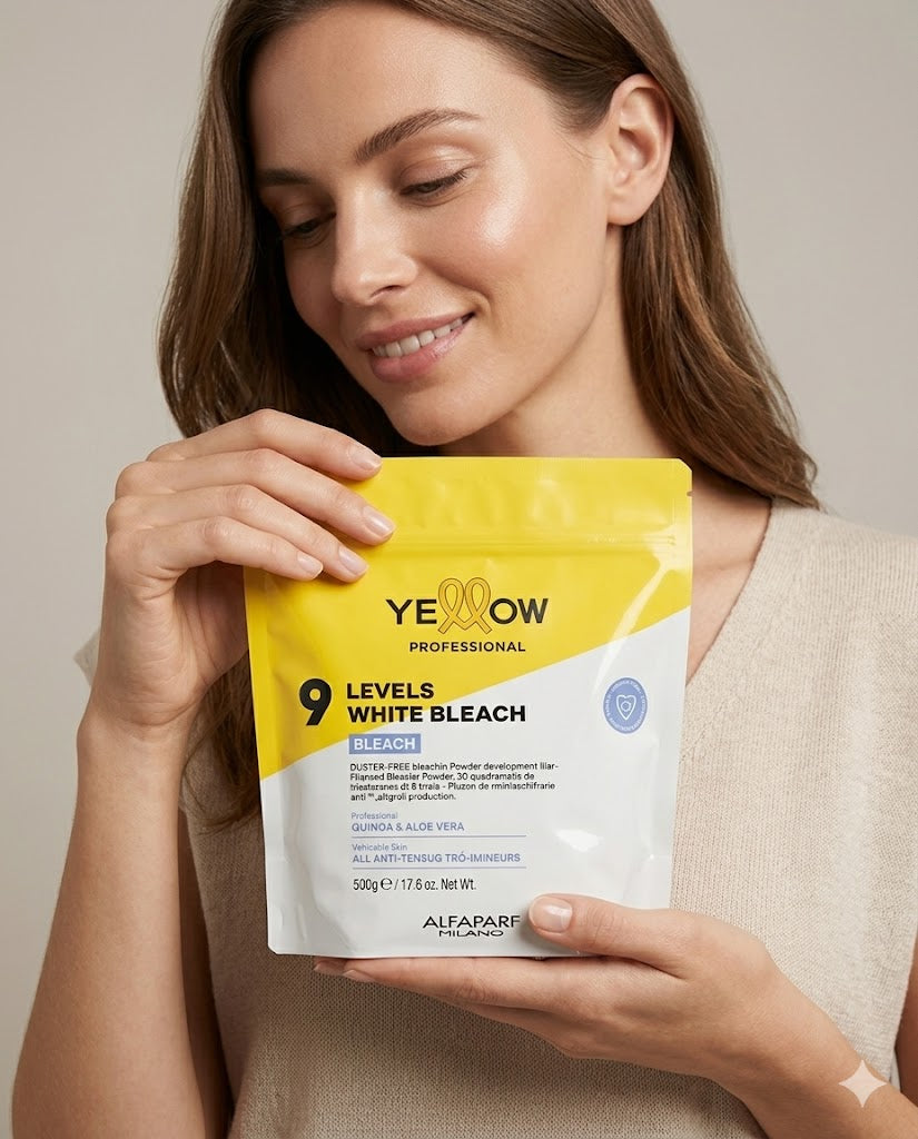 Decolorante Yellow Bleach 9 Tonos – Sachet 50g
