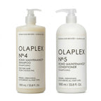 OLAPLEX BOND MAINTENANCE DUO - SHAMPOO Nº4 FINE HAIR + CONDITIONER Nº5 PROFESSIONAL REPAIR 1000ML EACH