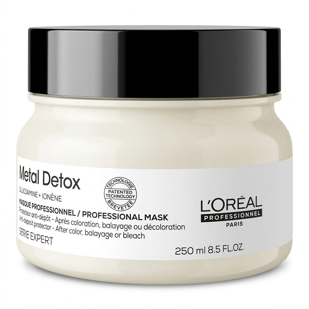 Mascarilla L'Oréal Metal Detox – Tratamiento Profesional Anti-Metales 250 ml