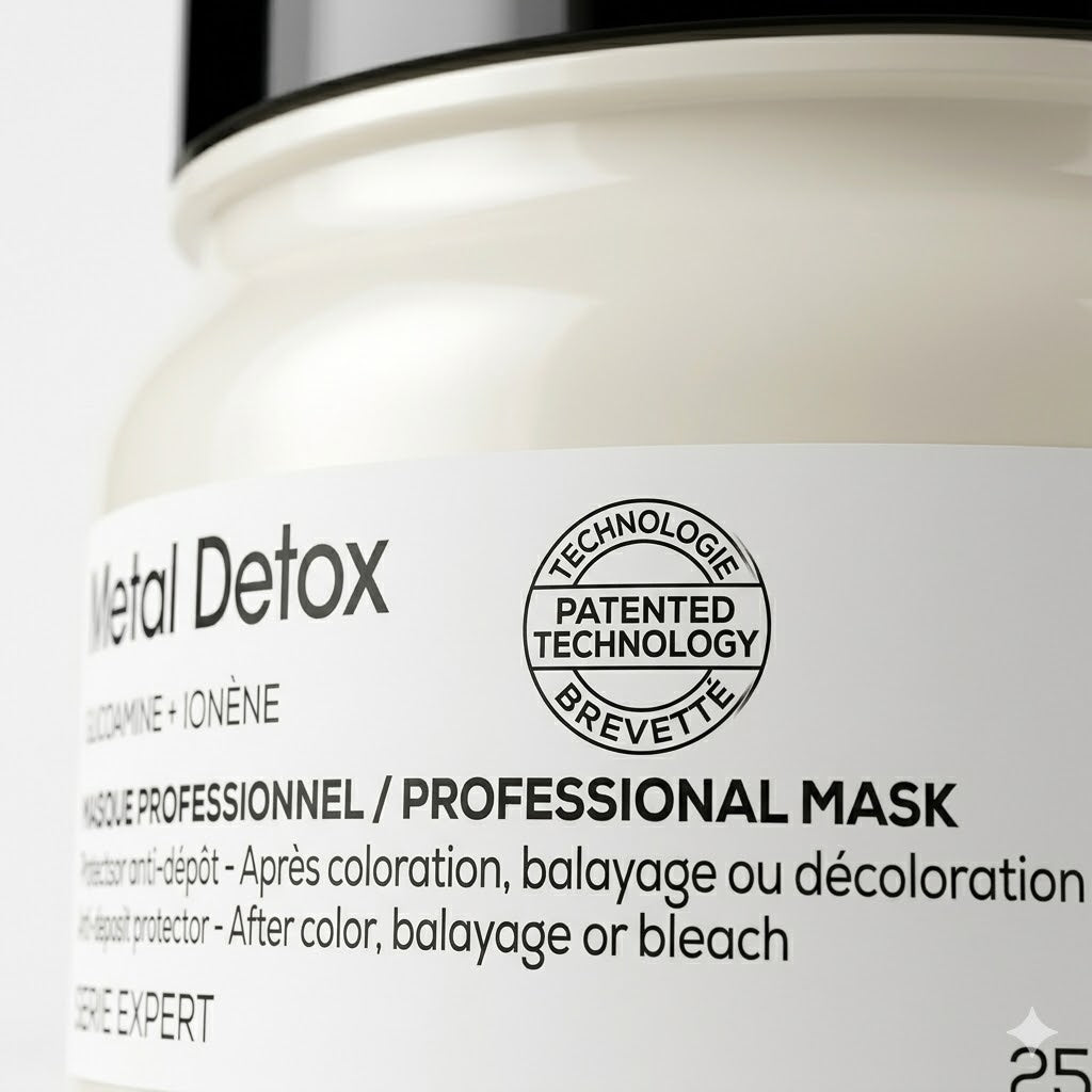Mascarilla L'Oréal Metal Detox – Tratamiento Profesional Anti-Metales 250 ml