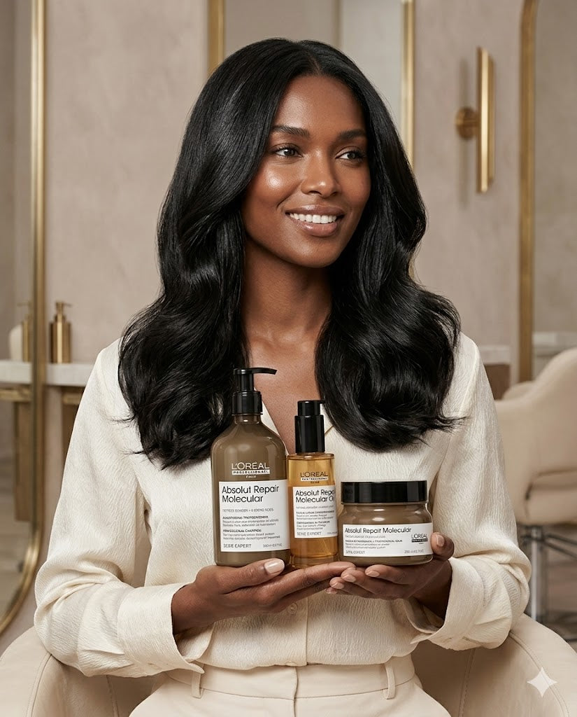 L'Oréal Professionnel Absolut Repair Molecular Routine – Reparación Molecular Completa para Cabello Dañado
