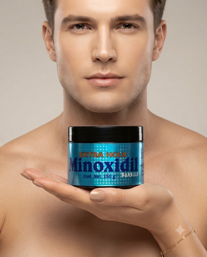 Cera para Cabello Barbiux Minoxidil Extra Hold Fijación Extra Fuerte 150 g