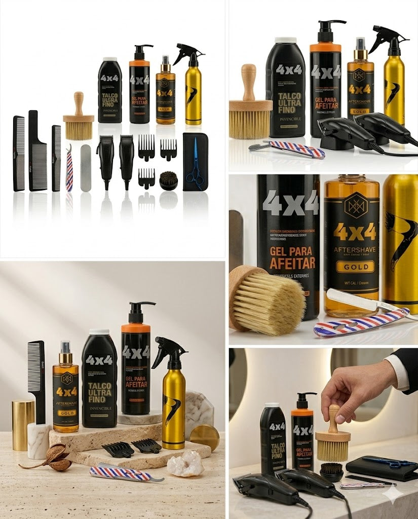 Kit Profesional de Barbería BabylissPRO Completo – Máquina, Trimmer y Accesorios Premium